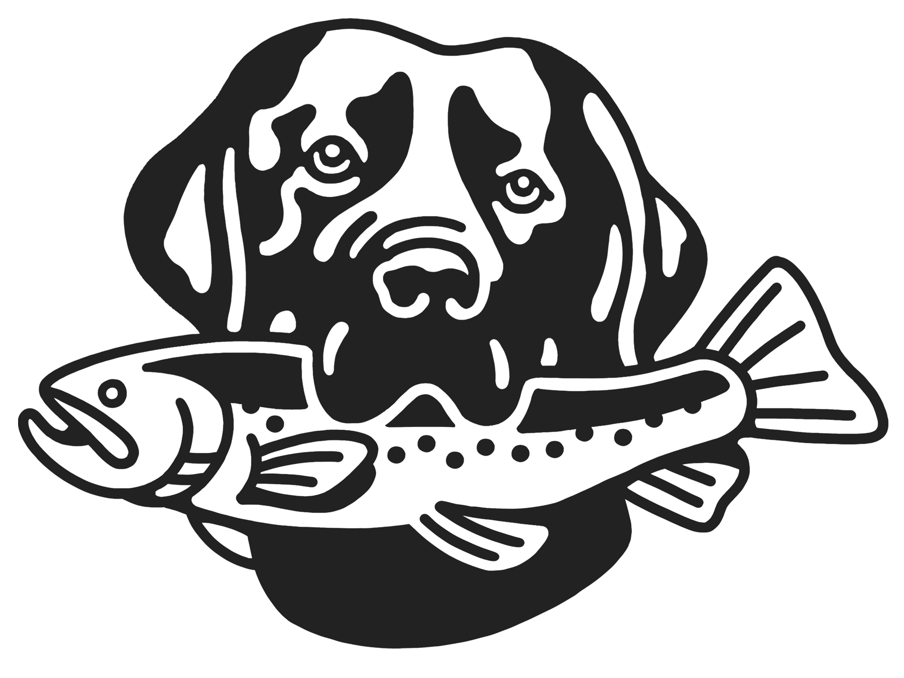 Brothers Design Co. footer, WWII inspired Navy sailor girl art